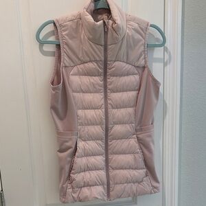 Lululemon Athletica Pink Puffer Vest